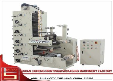 China 6 Farbe-Flexo-Druckmaschine mit drei stempelschneidenen Stationen fournisseur