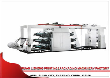 China 6 Farben verdoppeln Gesicht Flexo-Druckmaschine für Tragebeutel-Drucken fournisseur